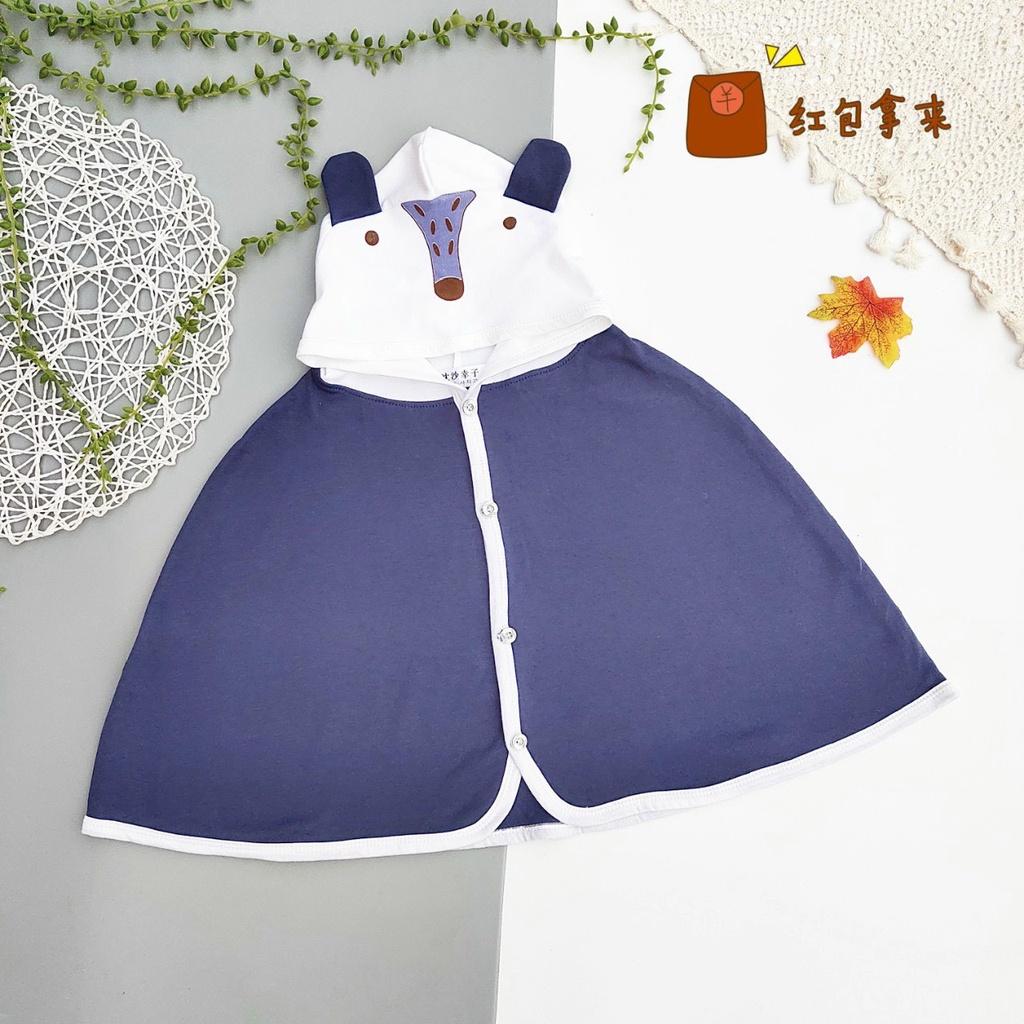 (MS08)Áo Choàng Chống Nắng Tránh Gió Xuân Hè Kiểu Cánh Dơi Cotton Cho Bé Yêu