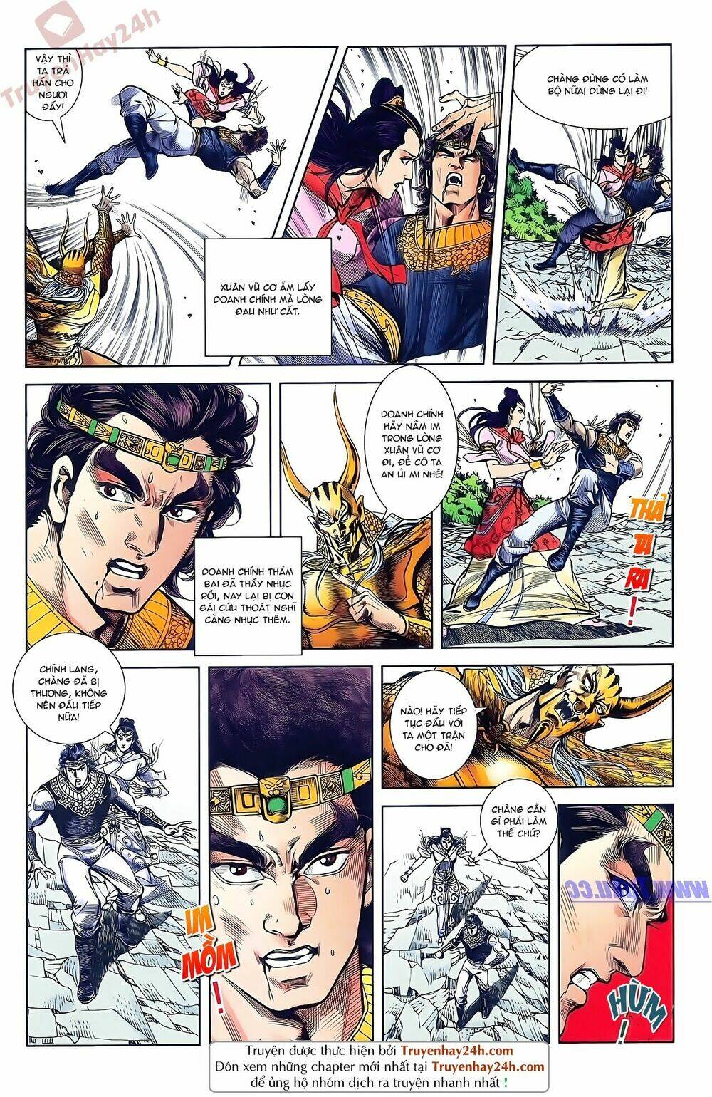 thiên tử truyền kỳ 2 - tần vương doanh chính chapter 49 22