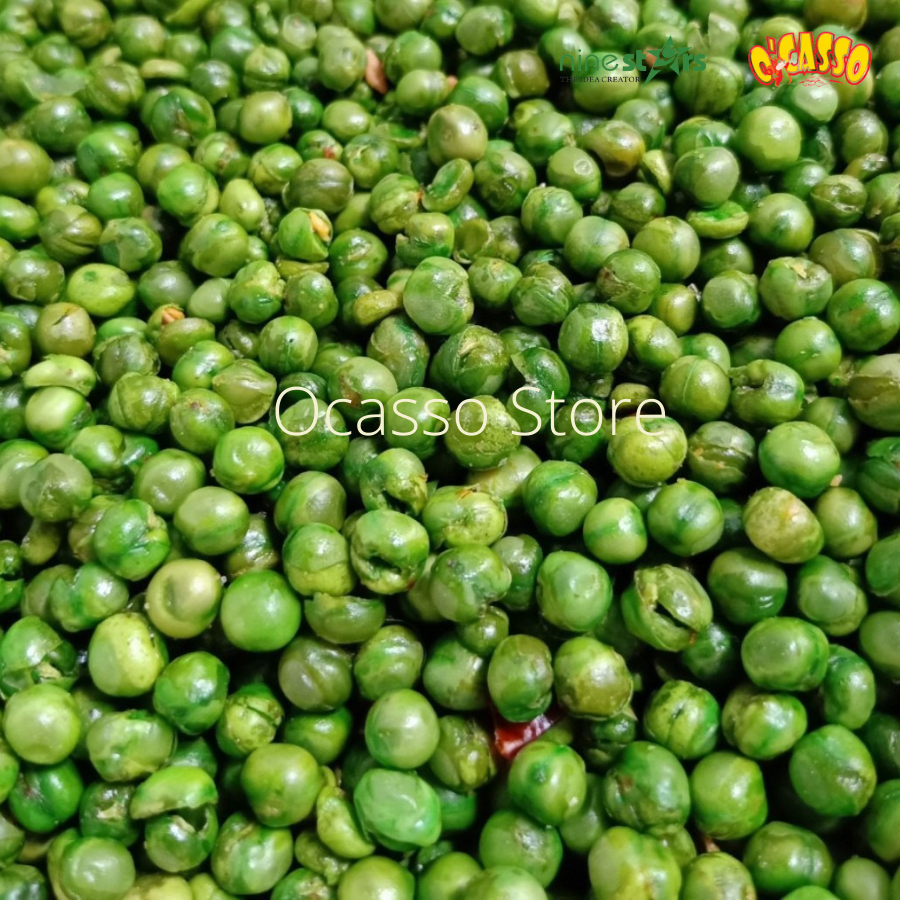 Đậu Hòa Lan Sấy Giòn Vị Tỏi Ớt O'Casso Hộp 275g