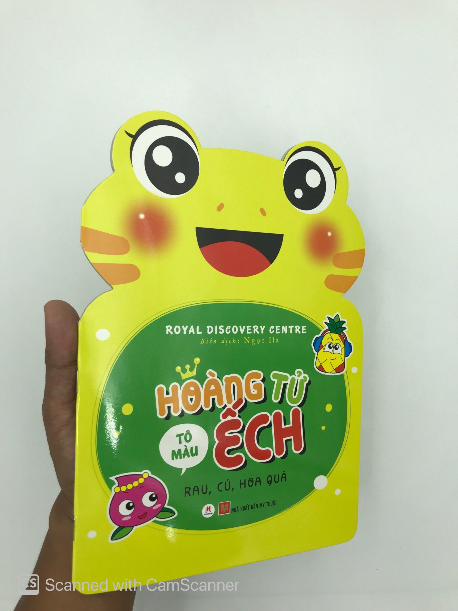 Tô Màu Hoàng Tử Ếch - Rau Củ Hoa Quả