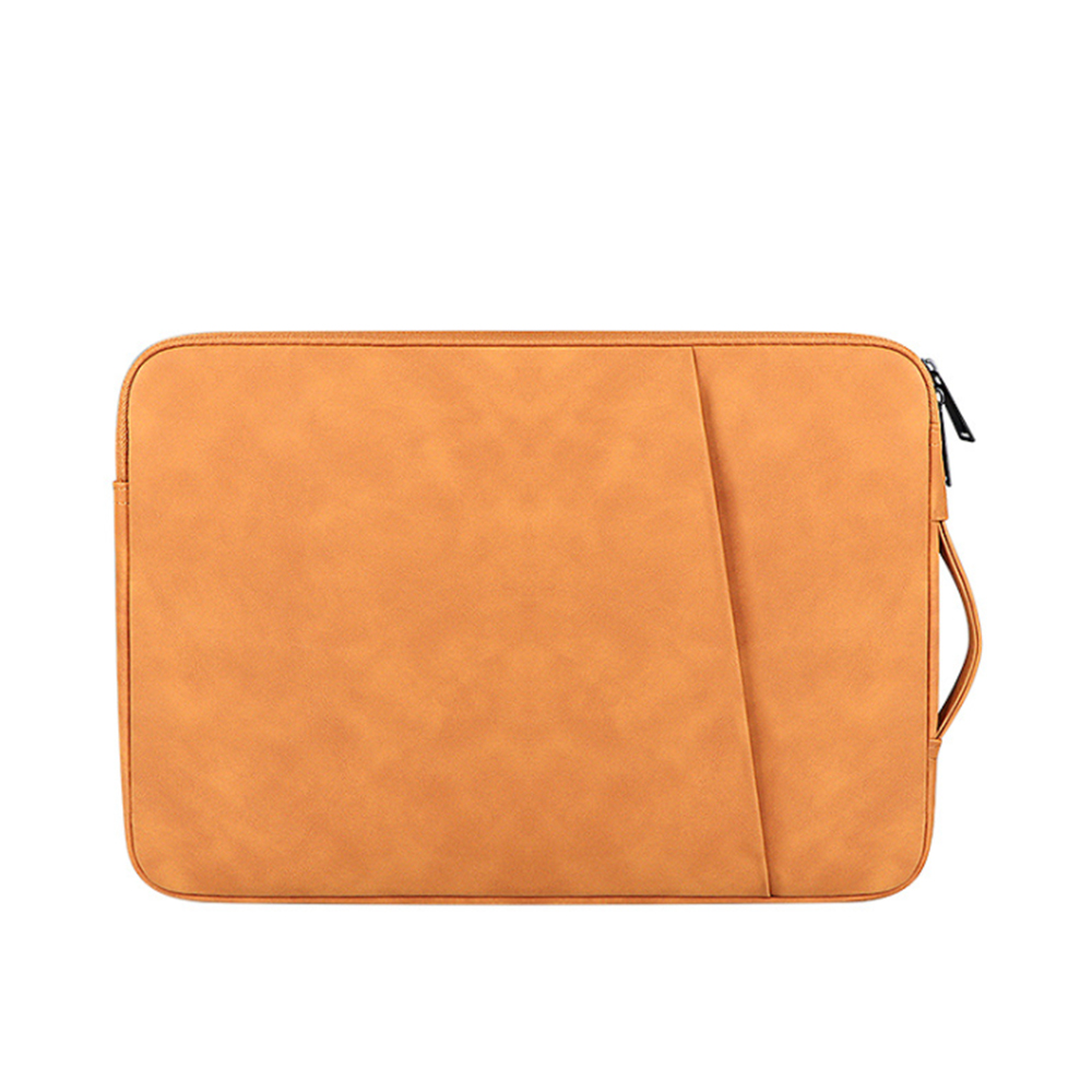 Túi chống sốc bảo vệ cho Macbook, Laptop 13.3 inch, 14.1-15.4 có tay cầm, chất liệu da chống thấm nước