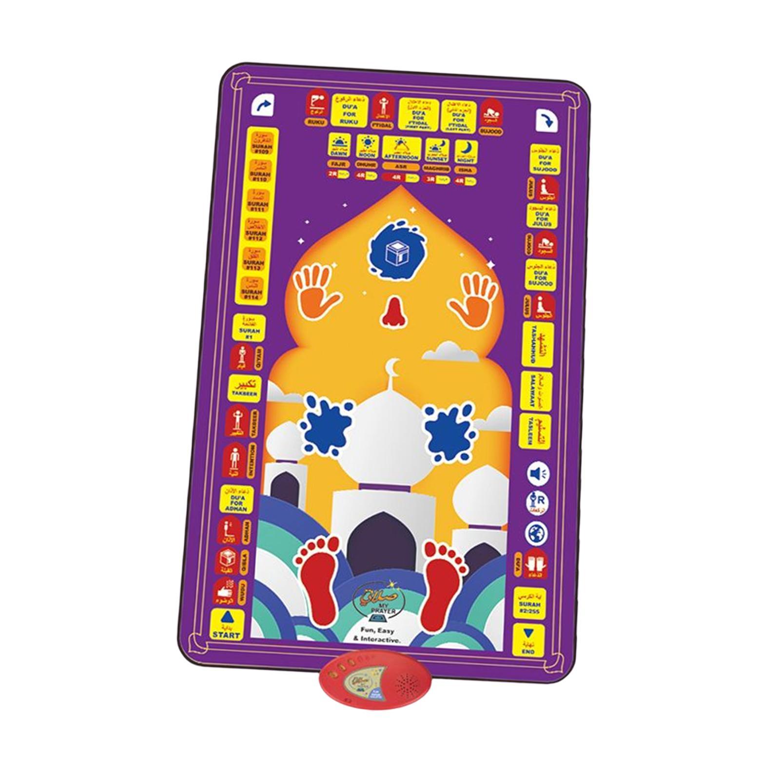 Prayer Rug Portable Interactive for Living Room Kids