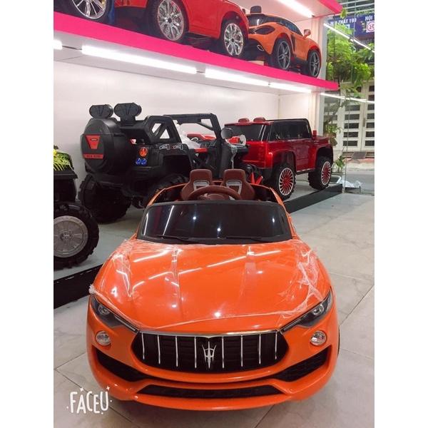 Xe ô tô điện trẻ em cao cấp MASERATI KUPAI-2021 4 động cơ 2 chỗ Bình Ắc Quy 12V7A - DH STORE
