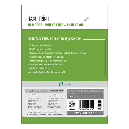 Hành Trình Từ 0 Đến 9+ Môn Hóa Học Phần Vô Cơ (Tặng kèm Bookmark PL)