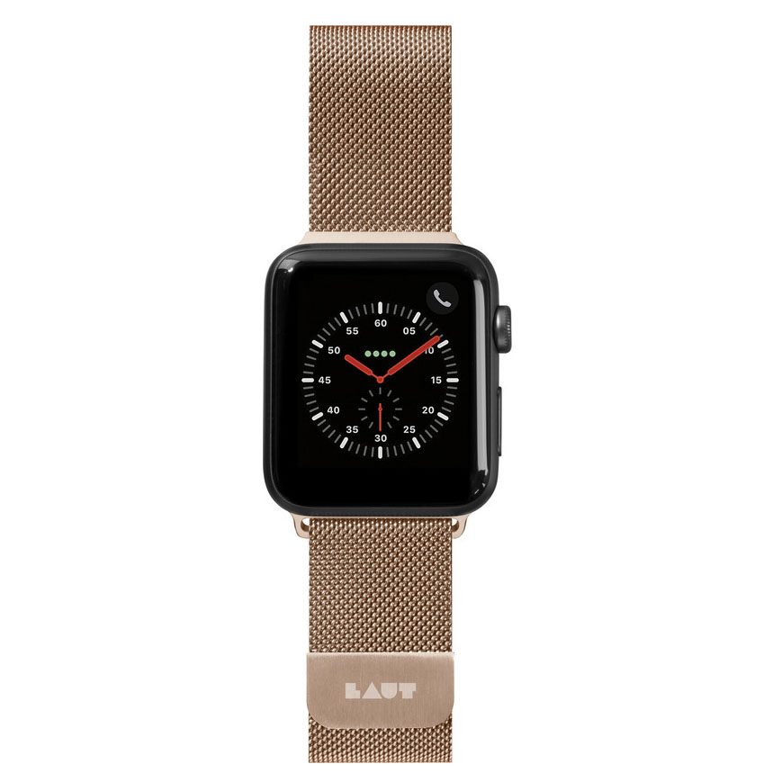 Dây Đeo LAUT Steel Loop Watch Strap Dành cho Apple Watch Series 1/2/3/4/5/6/SE (38/40mm) - Hàng Chính hãng