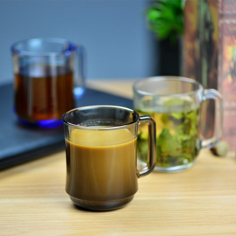 {Hàng chính hãng} Bộ 2 ly có quai Duralex - Lys 310ml Thủy tinh cường lực cao cấp Pháp