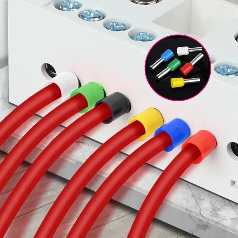 Thi công đấu nối dây điện âm tường cưc nhanh với 1200 đầu cos đủ loại + Kìm bấm cos vuông HSC8 6-4A