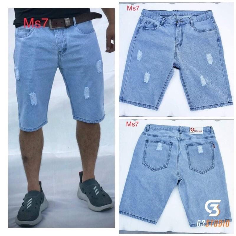 Quần short Jean nam ️ ️video gốc ️Mẫu trẻ trung dễ phối