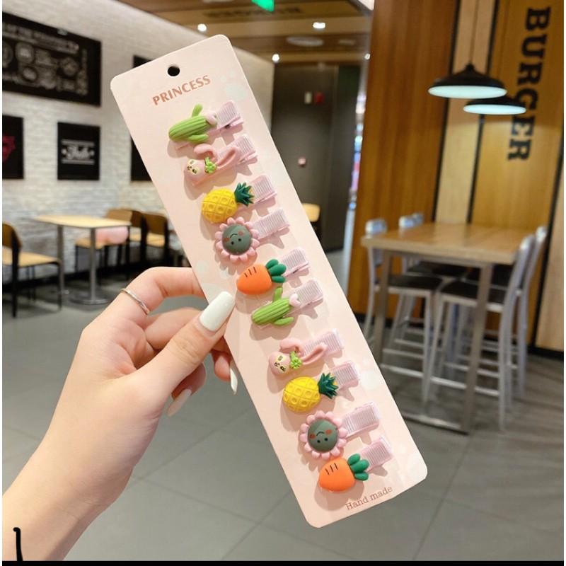 Kẹp tóc xinh xắn phong cách Hàn Quốc cho bé yêu