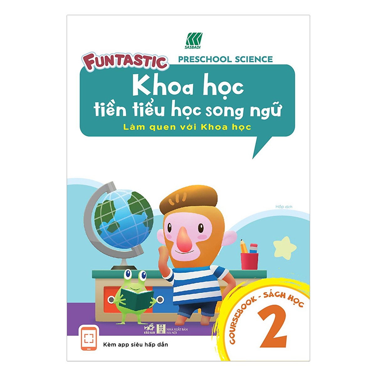 Trọn bộ 12 cuốn Khoa Học Tiền Tiểu Học Song Ngữ: Sách Học - Sách Luyện Tập