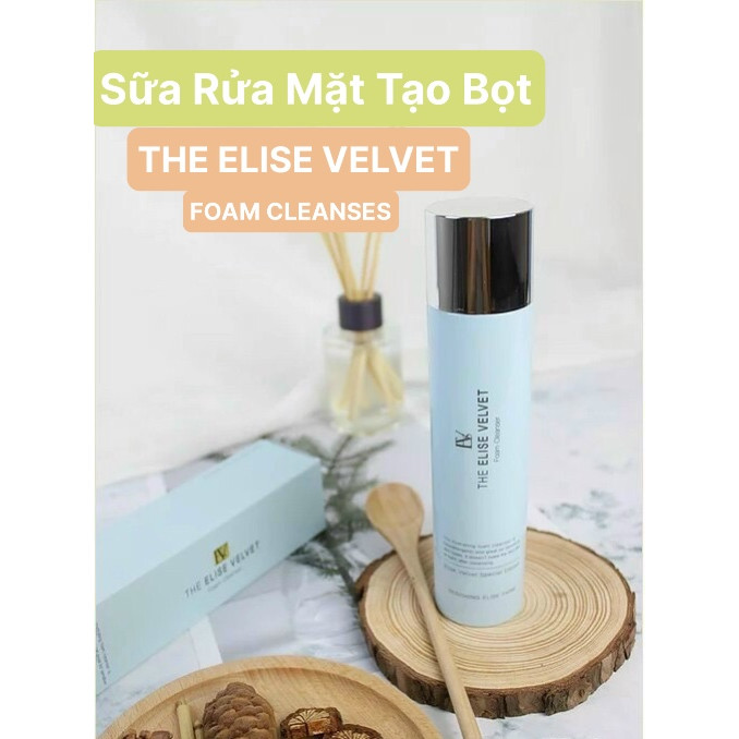 Bộ SỮA RỬA MẶT TẠO BỌT - THE ELISEVELVET FOAM CLEANSER 150ml