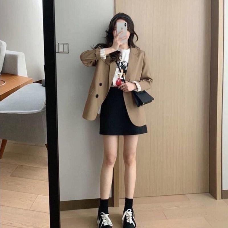 Áo blazer nữ hàng 2 Lớp quảng châu loại 1 có độn vai (hàng có sẵn ib shop để đk tư vấn