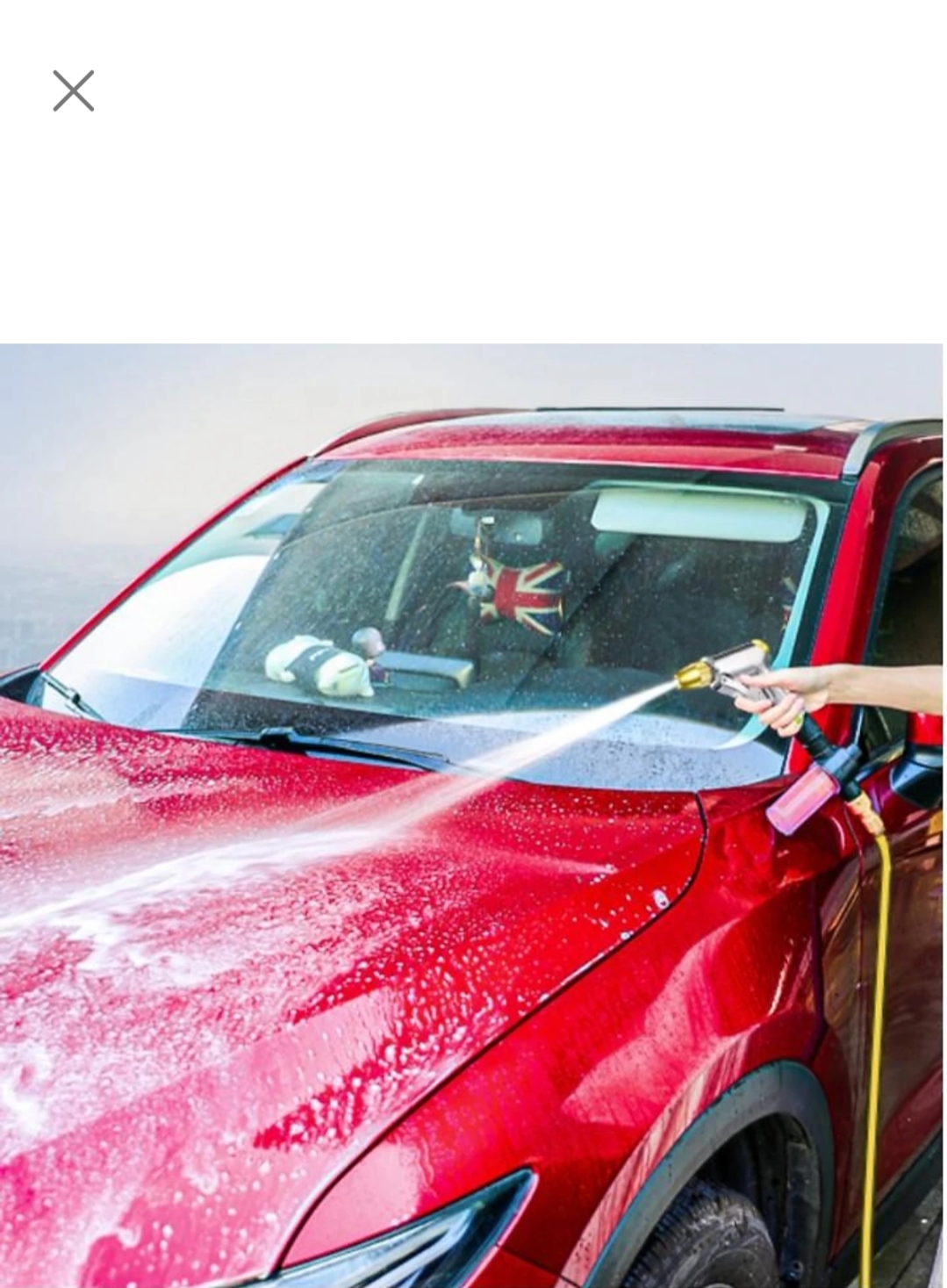 Bộ dây và vòi phun xịt nước rửa xe, tưới cây, tăng áp