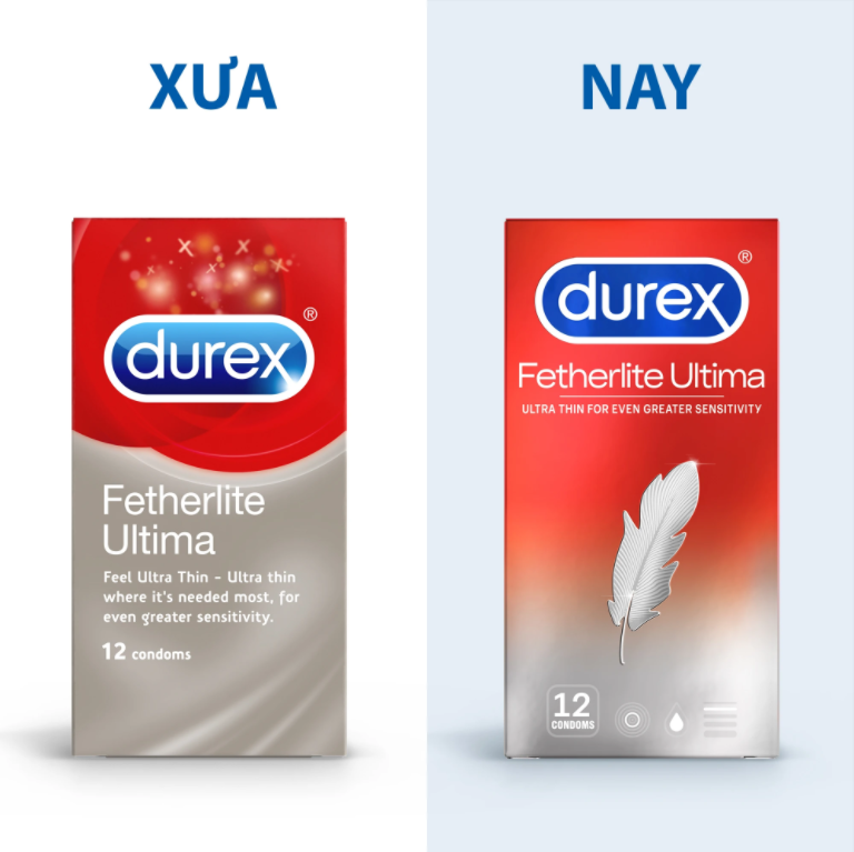 Bao cao su DUREX  Fetherlite ULtima  3c