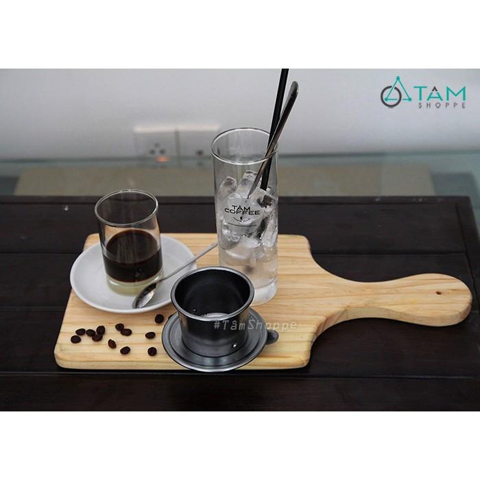 Bộ tách gốm Phin cafe màu Titan số 34