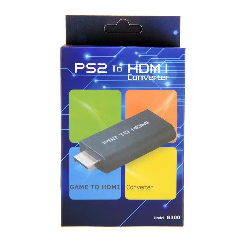 Sự khác biệt màu sắc của bộ chuyển đổi ps2 sang hdmi kiểu mới nhất sang bảng điều khiển trò chơi HDMI HD 1080P với âm thanh và video sang HDMI