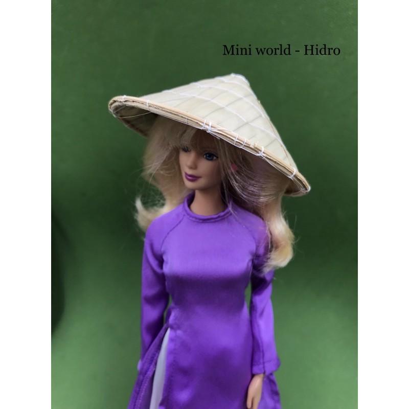 Nón lá mini dùng cho búp bê Ken và Barbie. Tỉ lệ 1/6