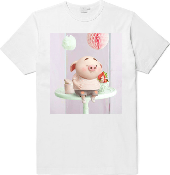 Áo đồng phục heo hồng đẹp cotton dày dặn đủ size 5-110kg - HH001