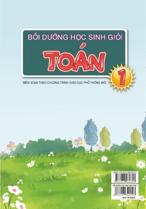 Sách - Bồi Dưỡng Học Sinh Giỏi Toán Lớp 1 - Biên soạn theo chương trình GDPT mới - ndbooks