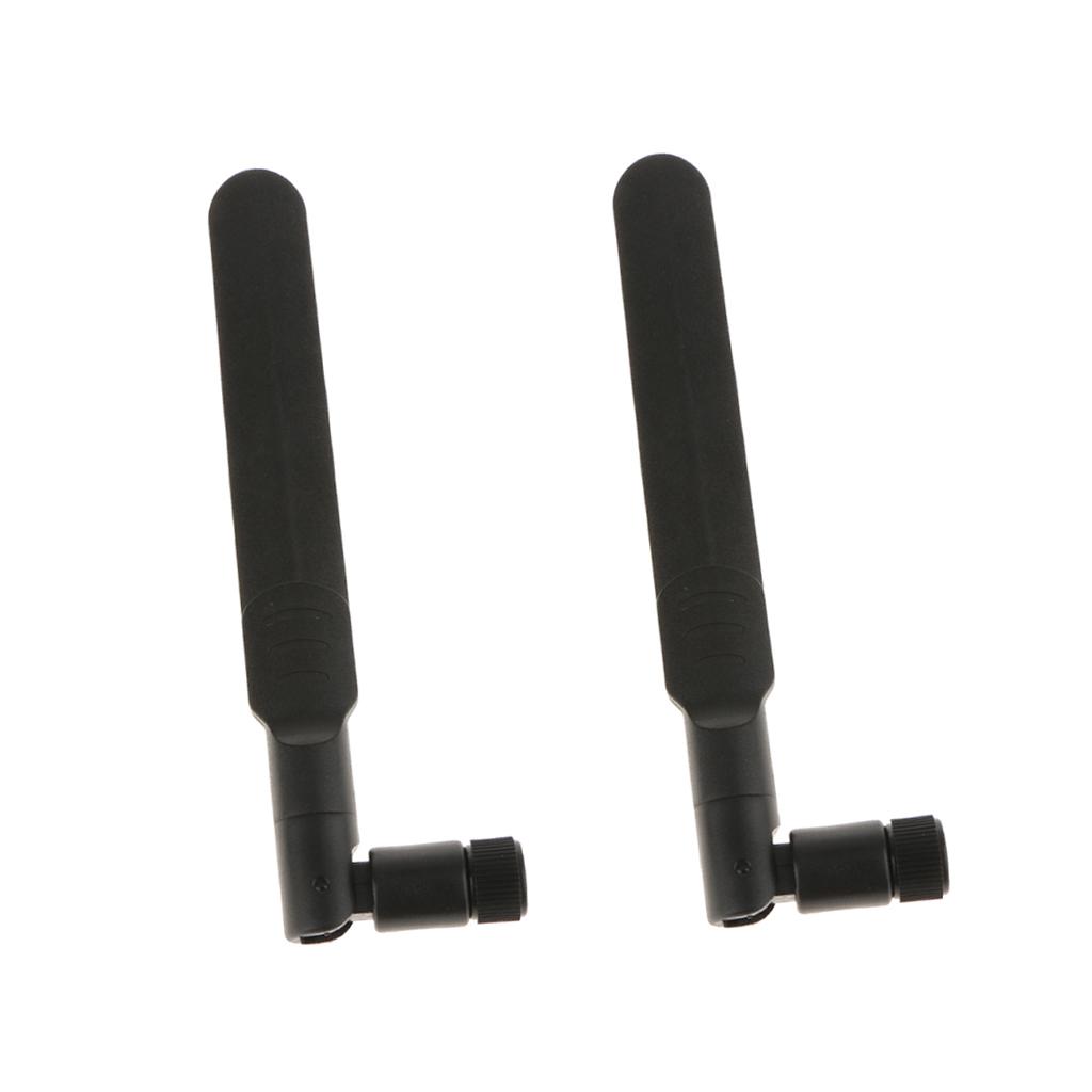 2Pieces 4G Omnidirectional Antenna SMA-male Connector Receiver for Wifi Router