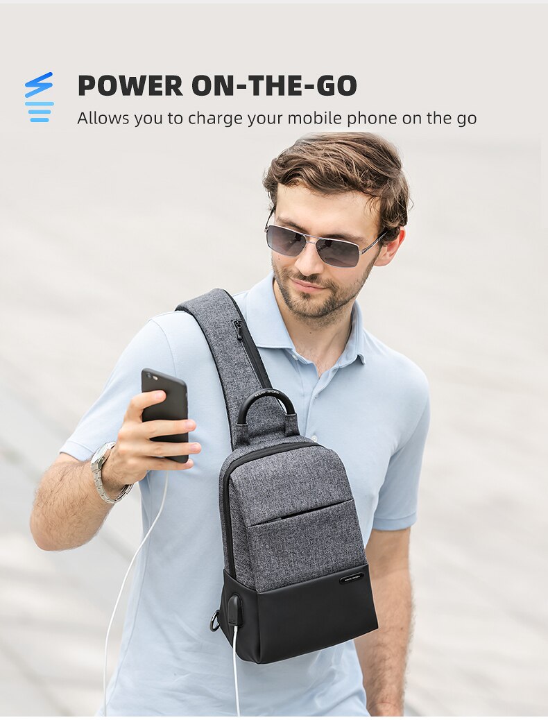 Túi Đeo Chéo Nam Thời Trang Mini Dossimo MR-7558