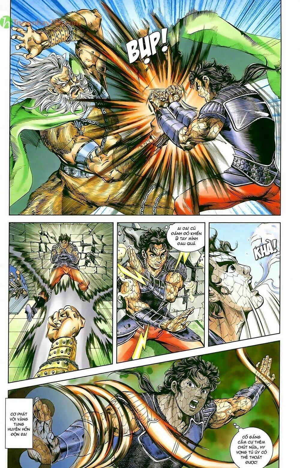 thiên tử truyền kỳ 1 - cơ phát khai chu bản chapter 55 4