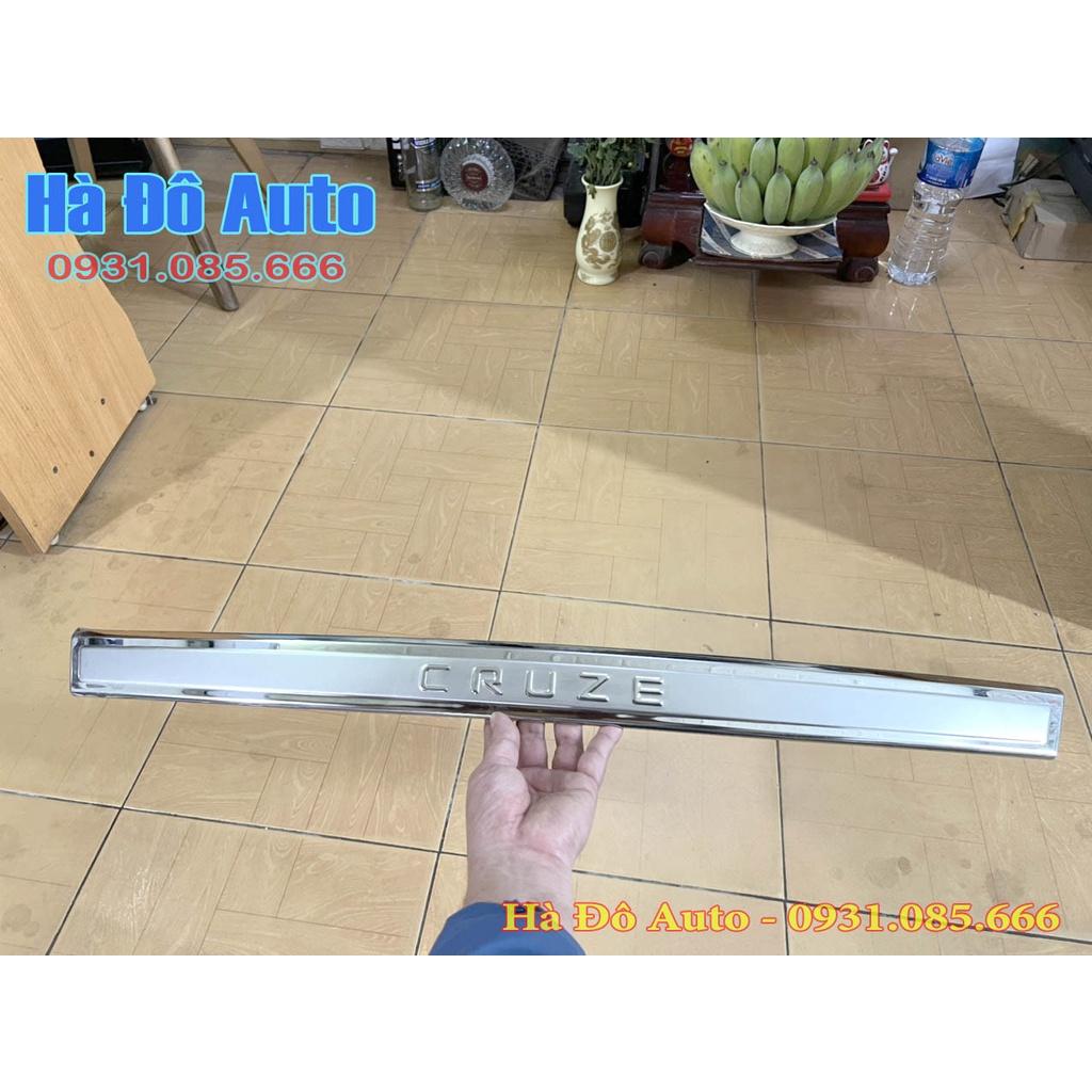 Ốp Tay Mở Cốp Chevrolet Cruze - Ốp Tay Cốp Cruze Mạ Crom
