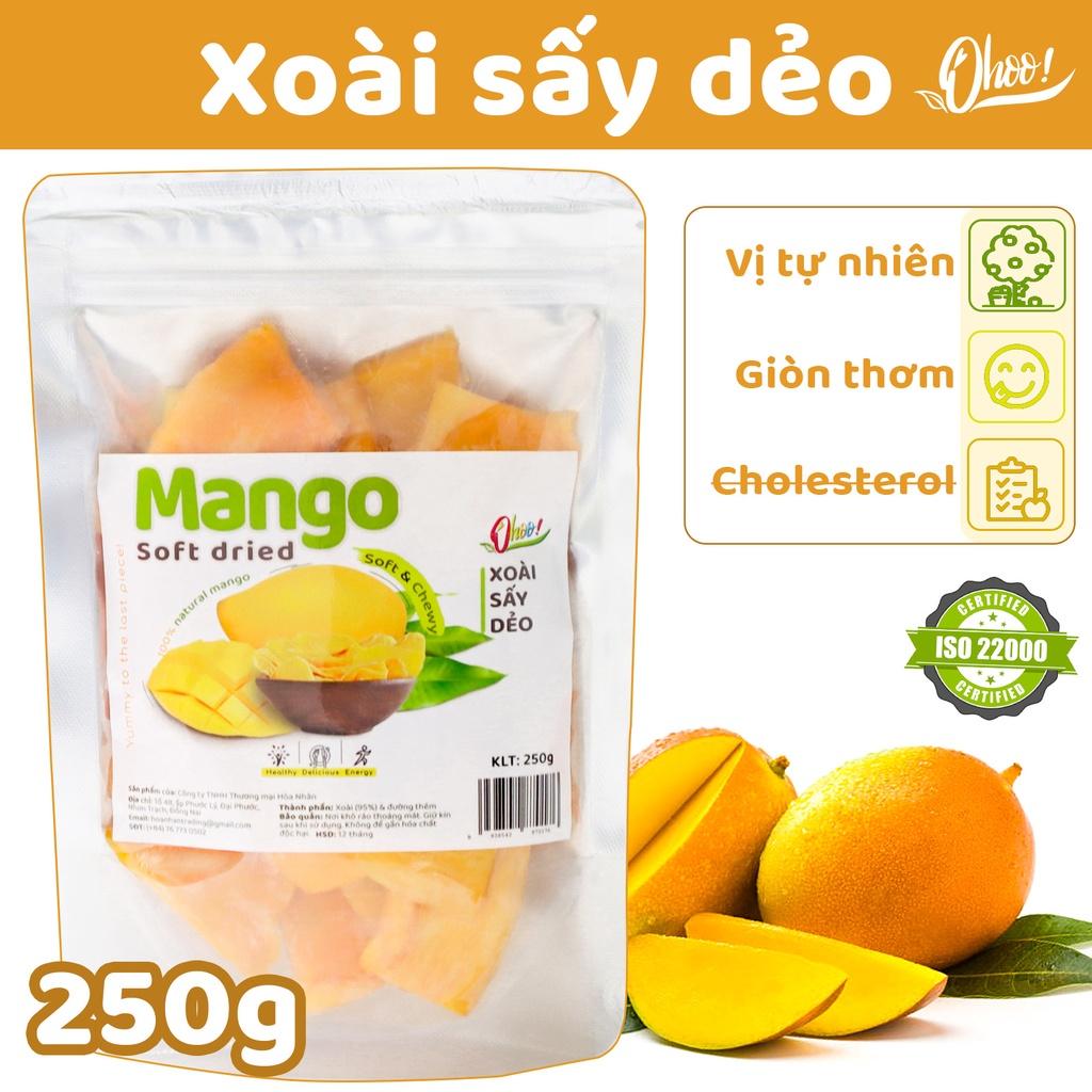 Trái Cây Sấy OHOO! - Xoài Sấy Dẻo 250G