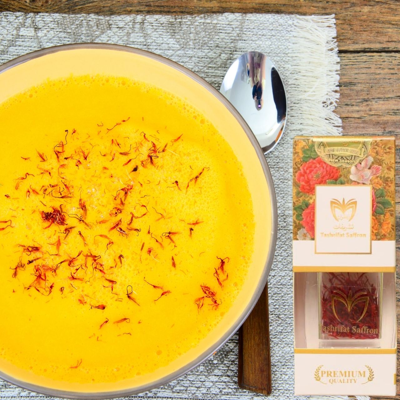 Nhụy hoa nghệ tây Tashrifat Saffron Iran Bổ sung vitamin và khoáng chất, chống Oxy hóa, tăng cường sức khỏe, đẹp da, ngủ ngon - Massel Official