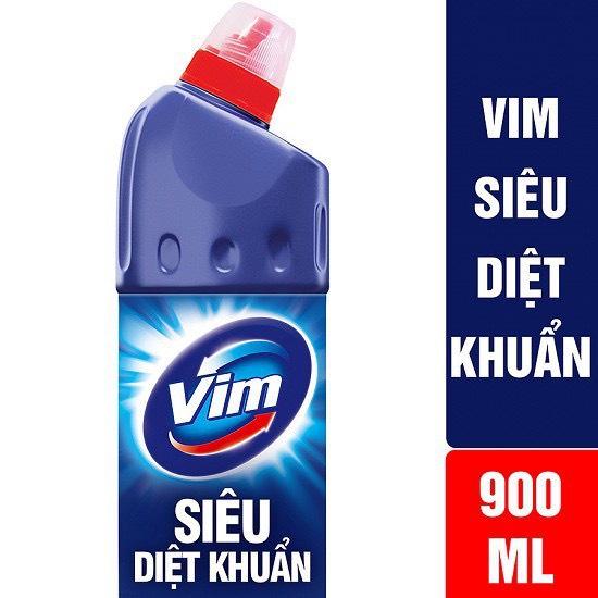 Nước Tẩy Bồn Cầu Nhà Tắm Vim 880ml Mẫu Mới Cho Nhà Tắm Luôn Sạch Bóng