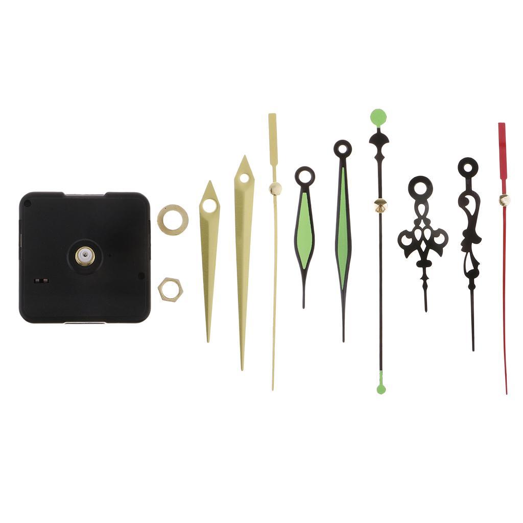 5 Sets of Quartz Movement Quartz Movement with Sets of Hands Radio Controlled Clock