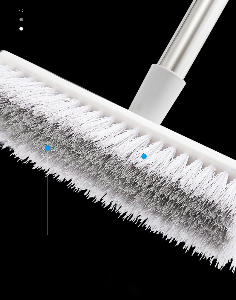 Chổi Vệ Sinh 2 in 1 Chà Sàn Và Gạt Nước Lau Kính,Chiều Dài 115Cm Kèm Găng Tay Rửa Chén BaoAn - Hàng Chính Hãng- Chổi quét,Dụng cụ vệ sinh