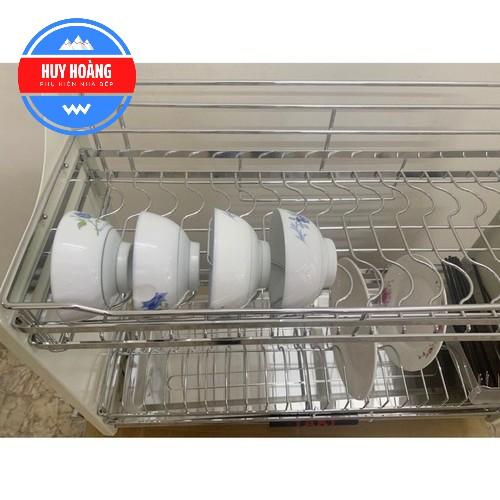 Giá Bát Nâng Hạ Tủ bếp INOX304, Bộ Chuyển Động Giảm Chấn Thông Minh - BẢO HÀNH TRỌN ĐỜI