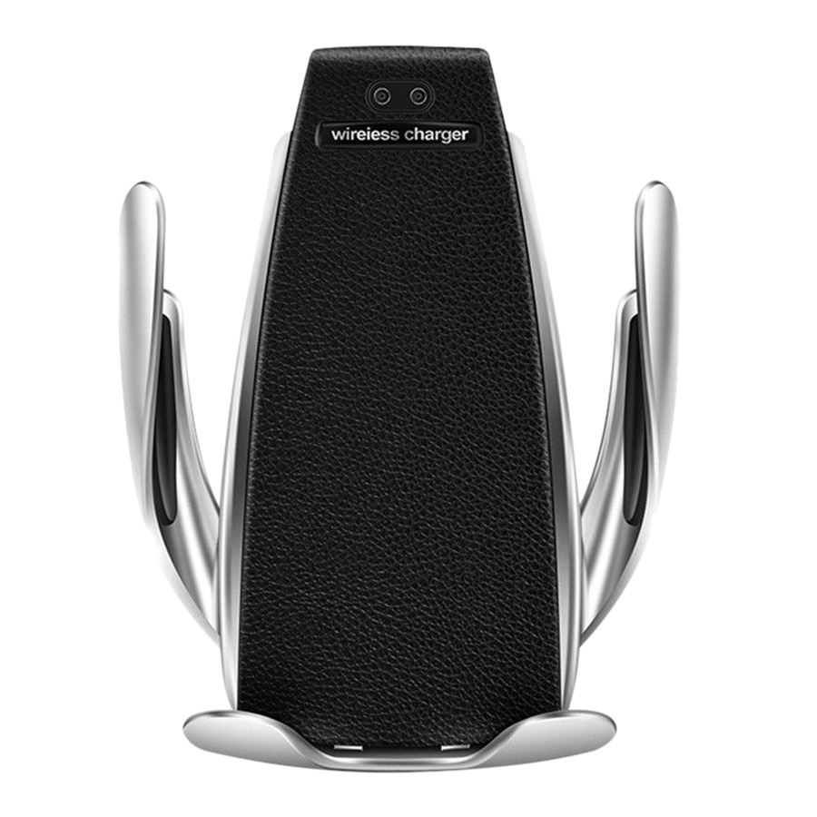 Sạc Nhanh Cảm Biến Không Dây S5 Kiêm Giá Đỡ Điện Thoại Trên Xe Ô-Tô