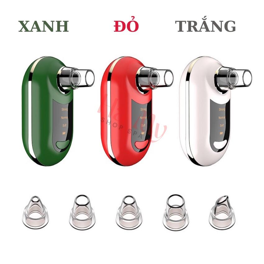 Máy Hút Mụn Cầm Tay Mini Tích Điện 3H Hút Mụn Đầu Đen Mun Cám Sợi Bã Nhờn Siêu Khỏe Siêu Sạch Cho Spa &amp;amp; cá Nhân