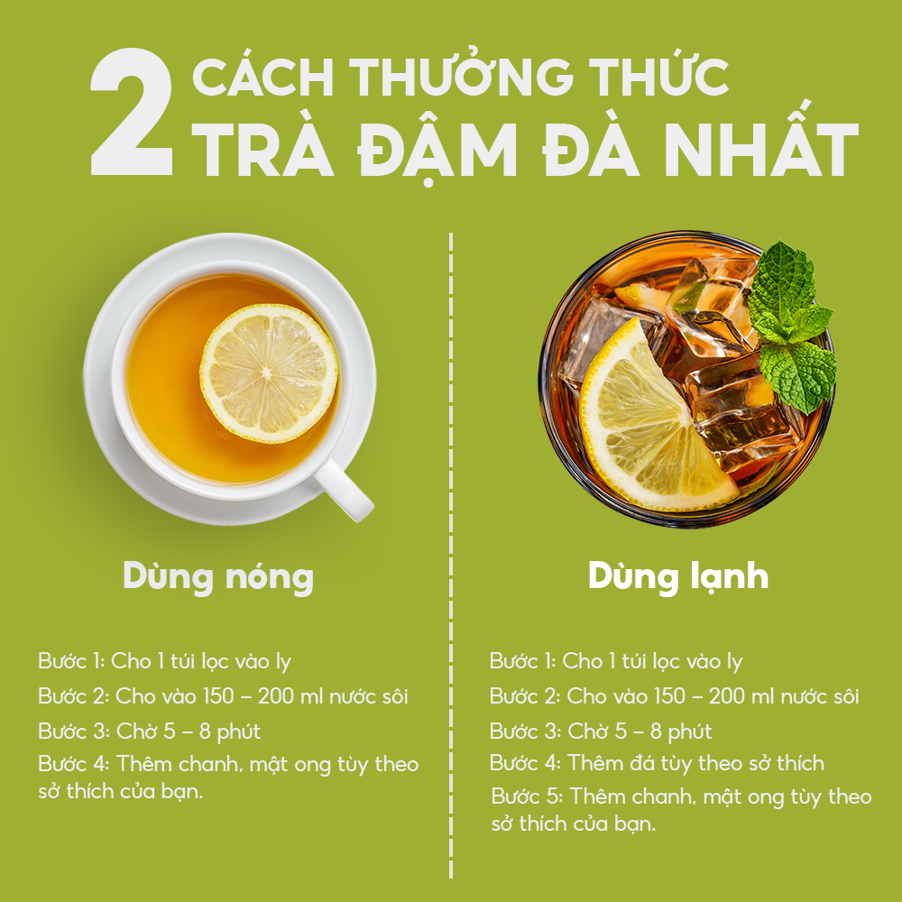 Trà Thảo Mộc Cúc Hoa - Bảo Long - Hàng Chính Hãng