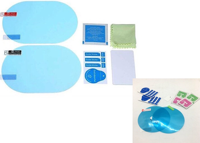 Bộ 2 Miếng dán Chống Nước Cho Gương Chiếu Hậu Ô Tô + xe máy