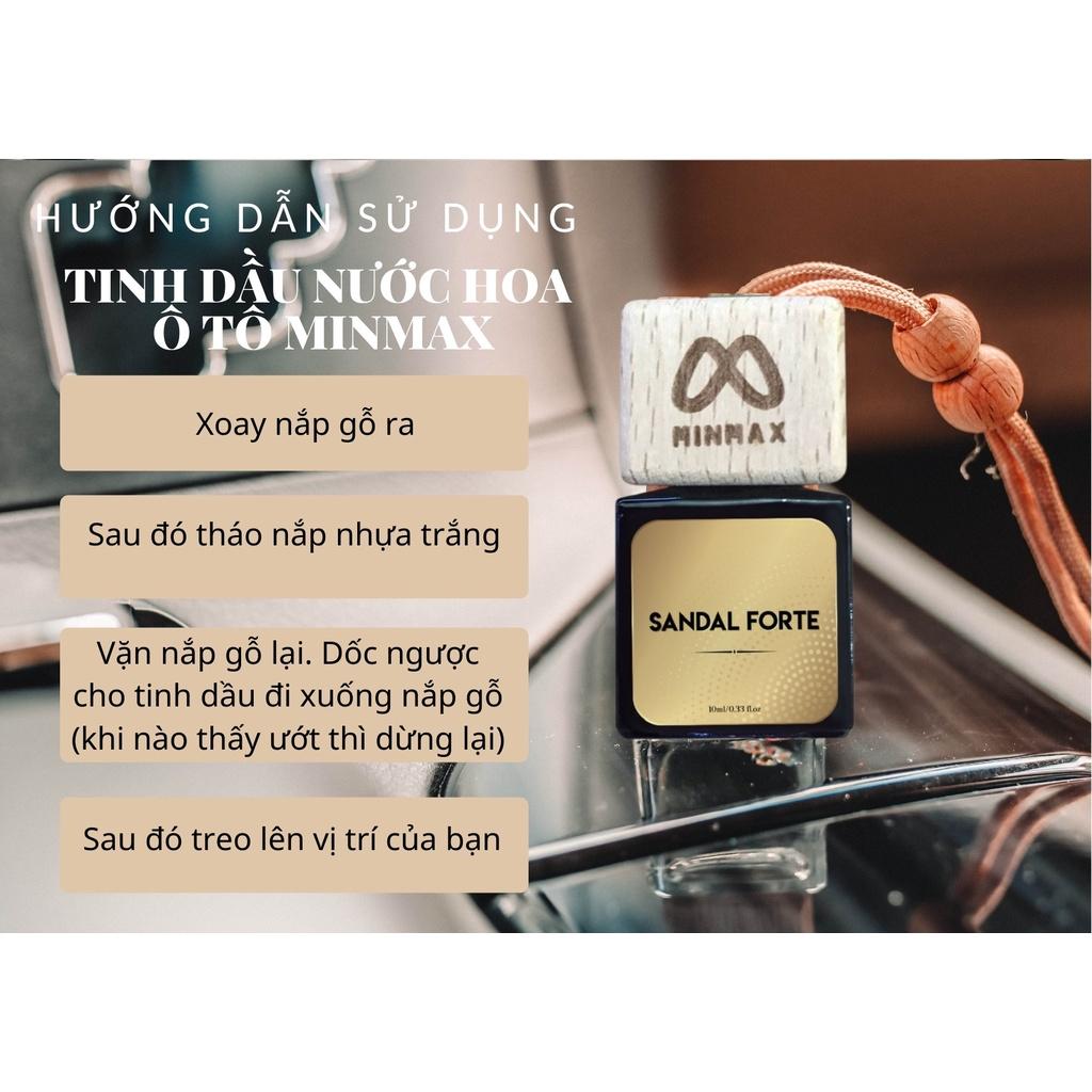 Tinh Dầu nước hoa ô tô Sandal Forte MinMax 10ml