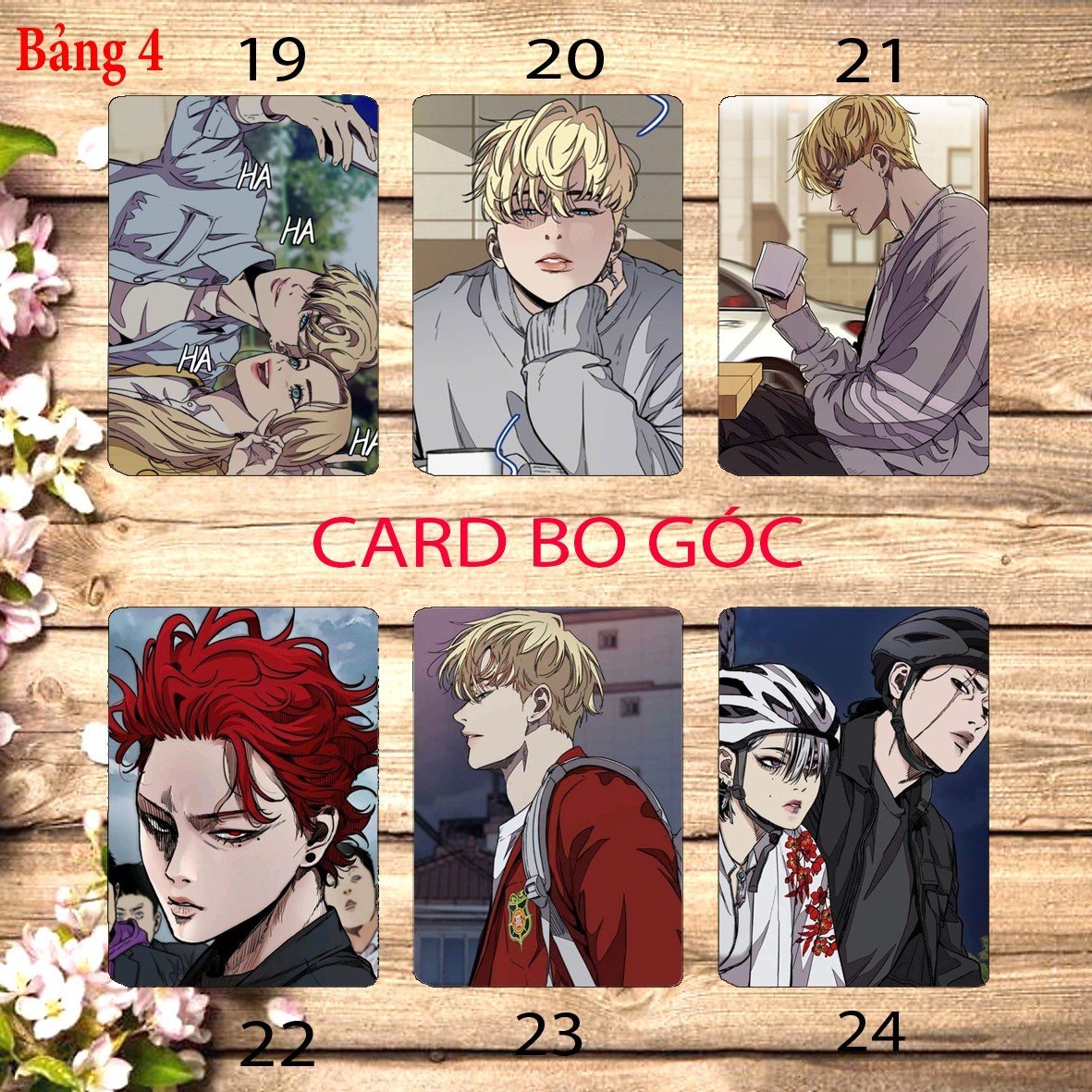 Ảnh card bo góc owen knight 6 card khác nhau/ Thẻ crad hình owen knight