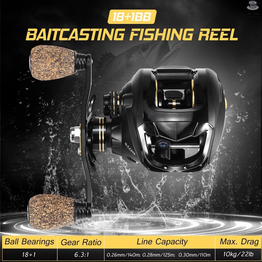 Máy câu cá 18+1 6.3:1 chuyên nghiệp