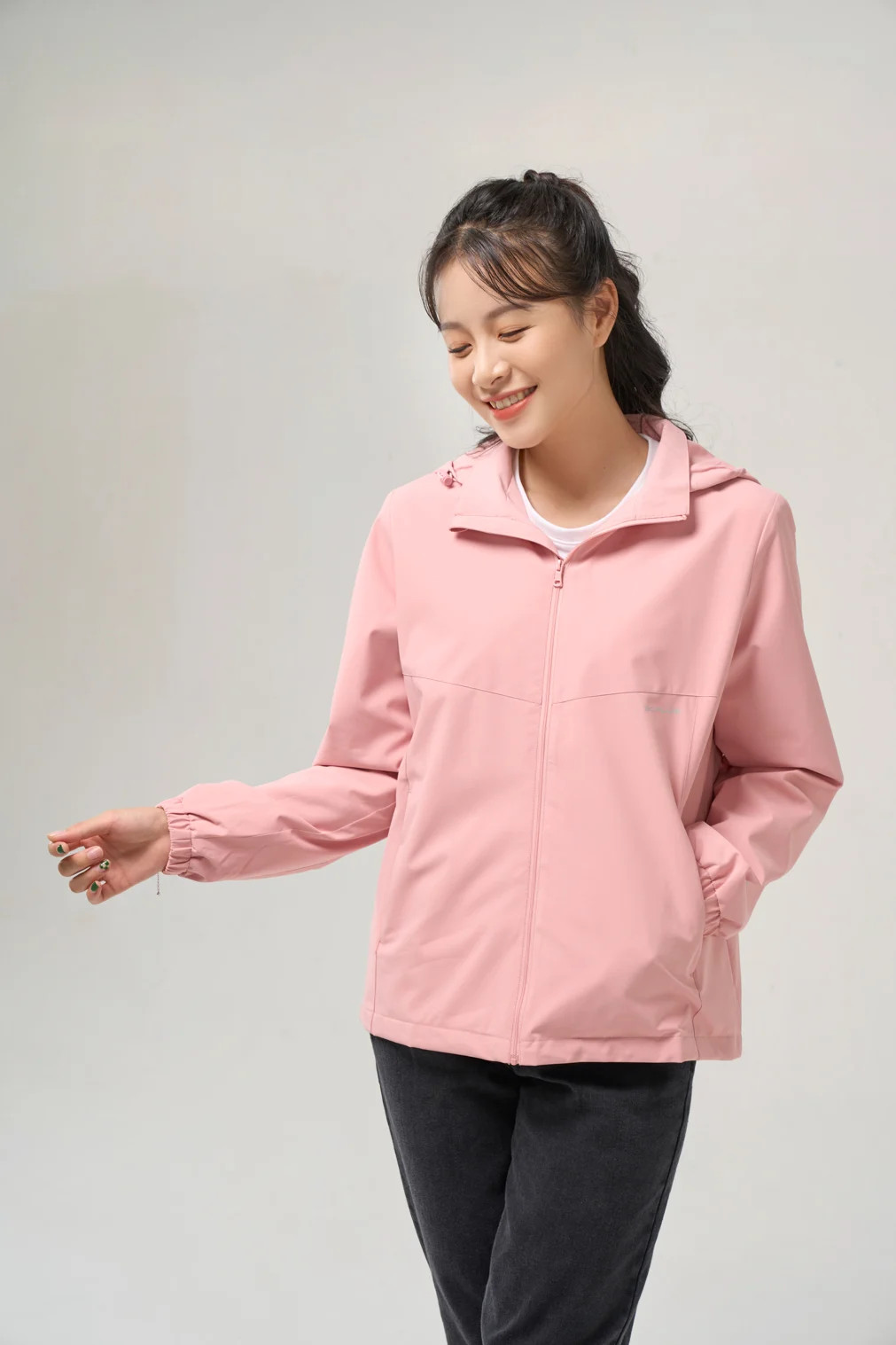 Áo Khoác Gió Nữ YODY 3C Plus cao cấp 2 lớp Cản gió, Cản bụi, Chống ngấm nước AKN5040