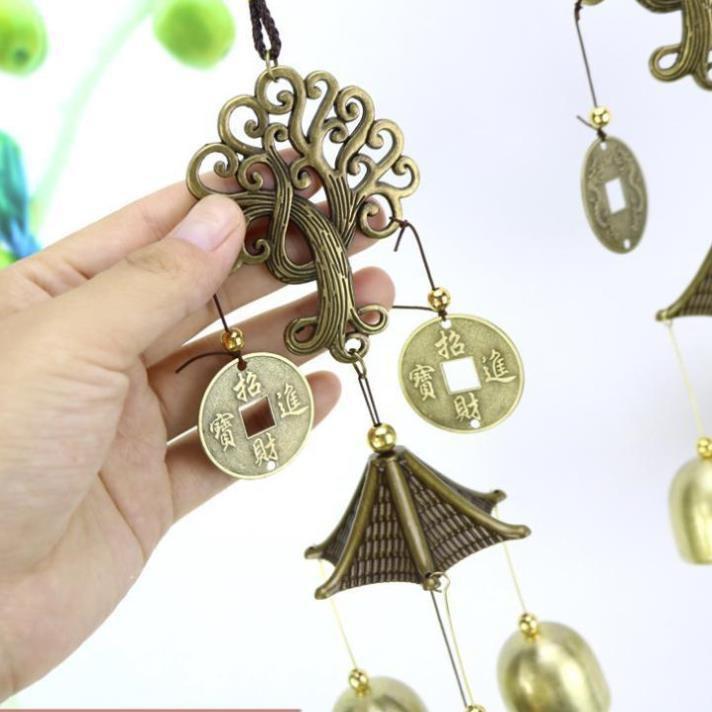 Chuông gió hình cây may mắn cầu bình an và tài lộc 206750
