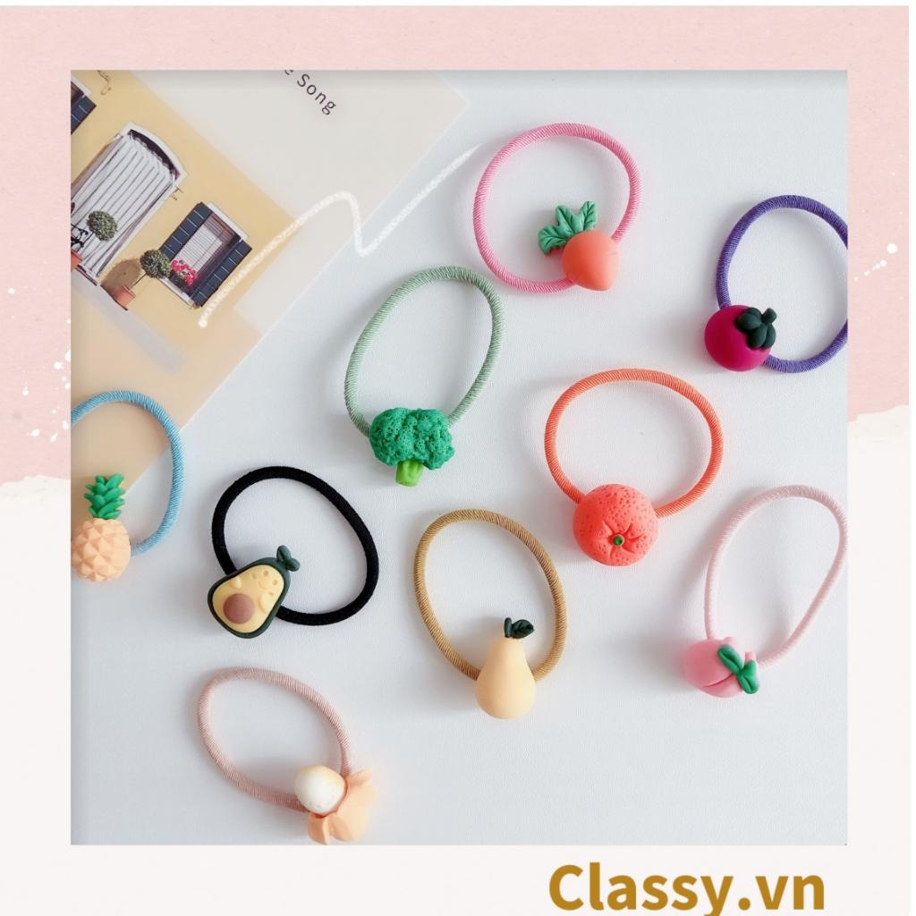 Dây cột tóc Classy phong cách trái cây mùa hè PK1578