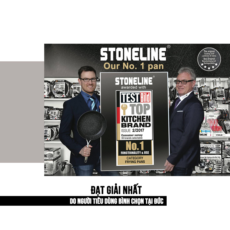 Bộ 03 Chảo Stoneline WX7490