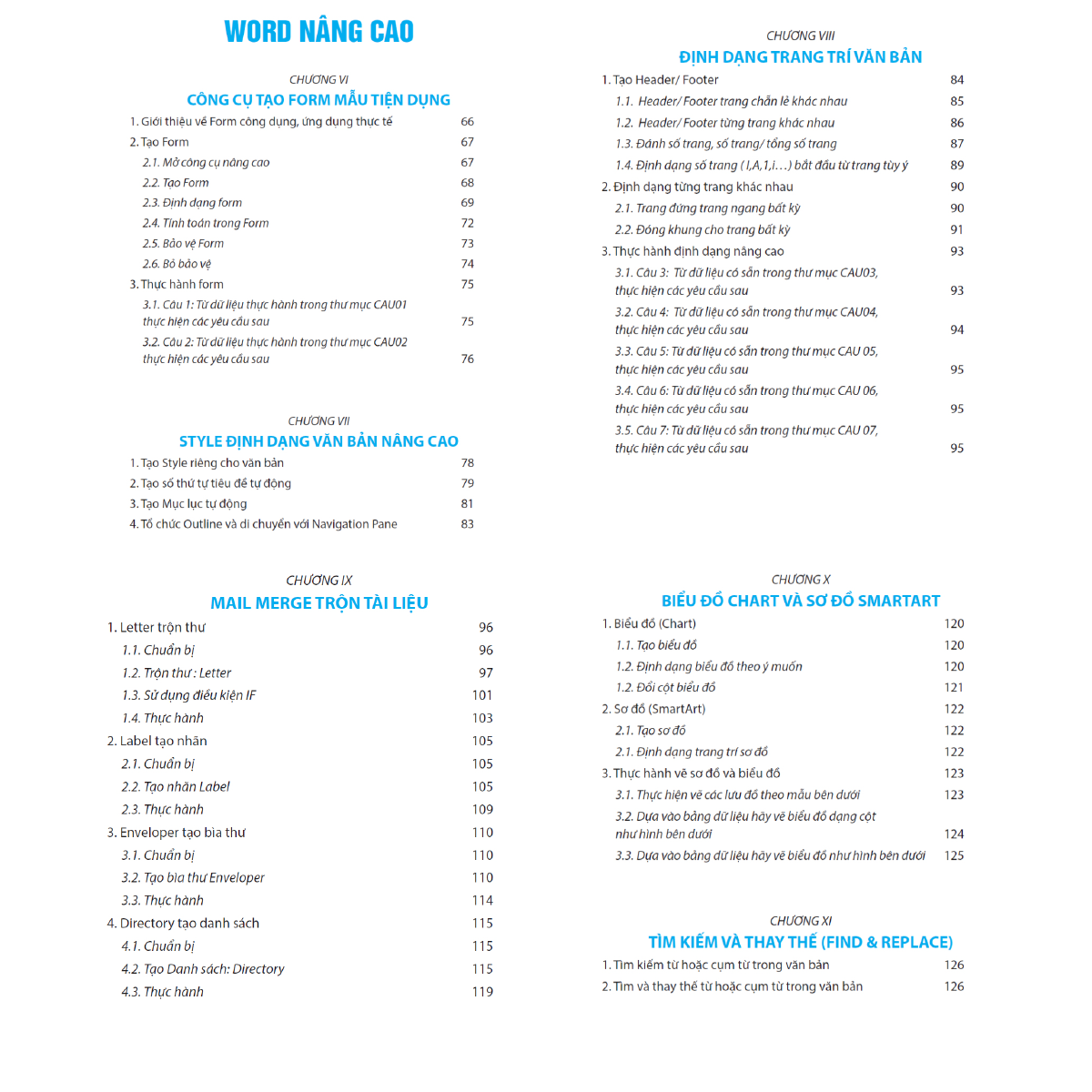 Combo 5 Sách Excel - Word - PowerPoint - GoogleSheet - 150 Thủ Thuật Excel Tin Học Văn Phòng Kèm Khóa Học