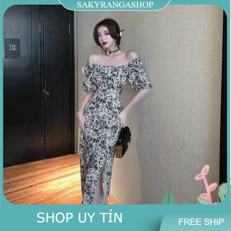 HÀNG NHẬP - ĐẦM BODY VOAN CỔ VUÔNG