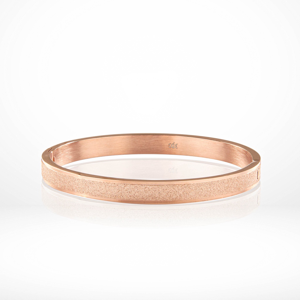 Vòng tay CDE Milgrain Rose Gold Bracelet CDE20110100