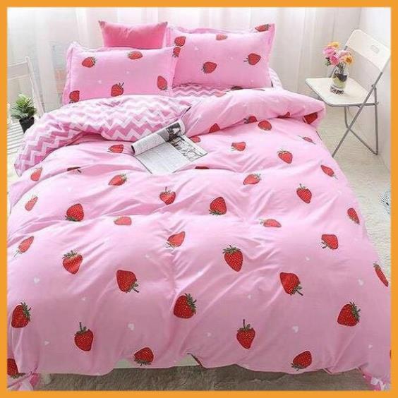 Lẻ = sỉ bộ ga chun cotton poly m6 hoặc m8