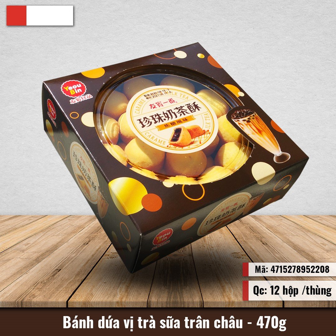 Hình ảnh Bánh dứa Yeou Bin Mini Pineapple Cake hộp 470gr