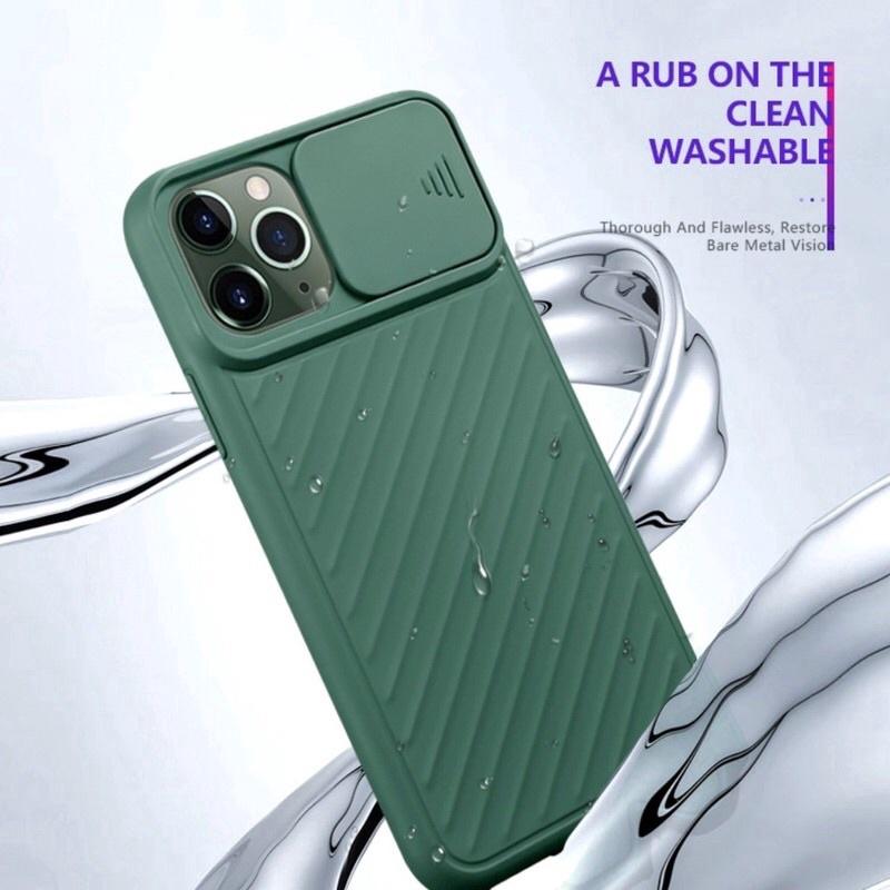 Ốp Lưng dành cho iPhone 13 Pro Max, 13 Pro, 13 có nắp bảo vệ camera, mặt lưng có vân chống trơn